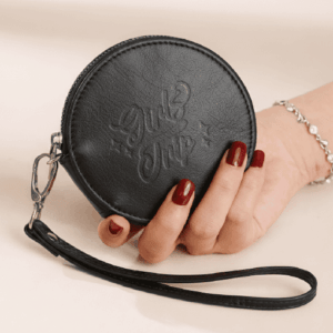 掛繩真皮零錢包 手拿式真皮零錢包