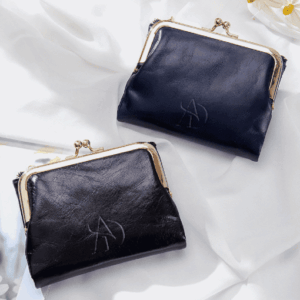 復古皮革短夾 客製化短皮夾