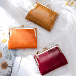 頭層皮皮夾 油蠟皮皮夾