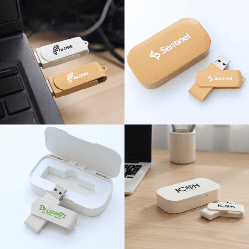 LOGO 客製 USB 小麥纖維 USB