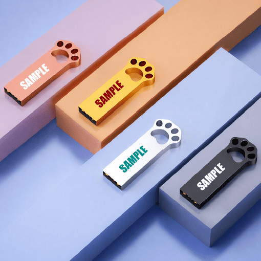 金屬貓爪造型隨身碟