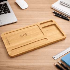 木質無線充電座 竹木無線充電板