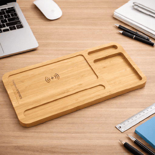 木質無線充電座 竹木無線充電板