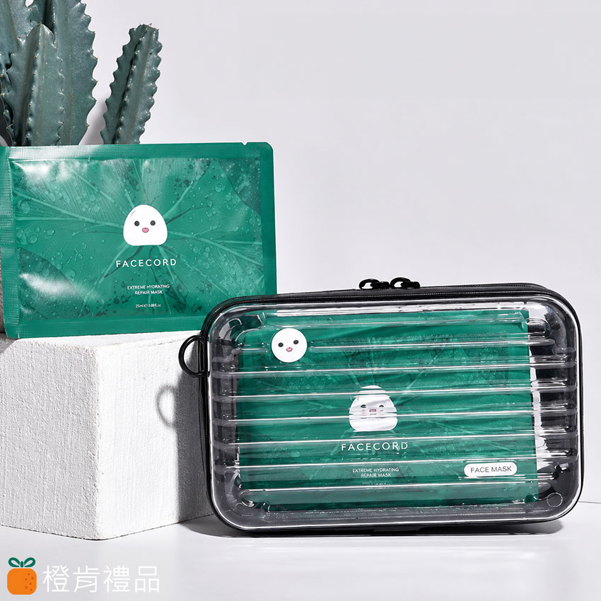 Clear Travel Cosmetic Case (5) 透明迷你硬殼化妝包