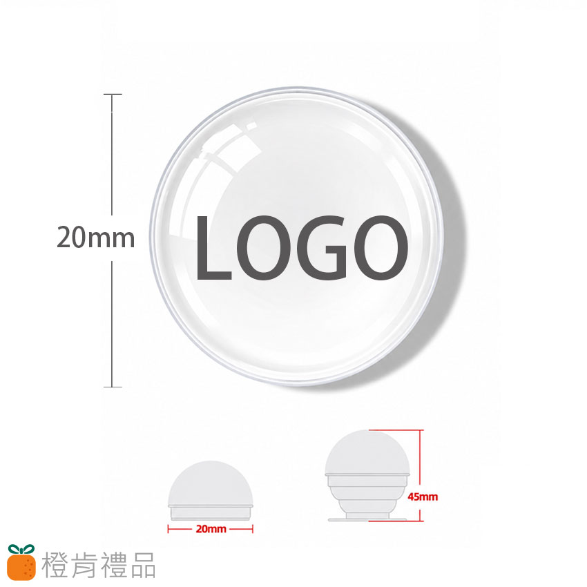 透明水晶球氣囊支架